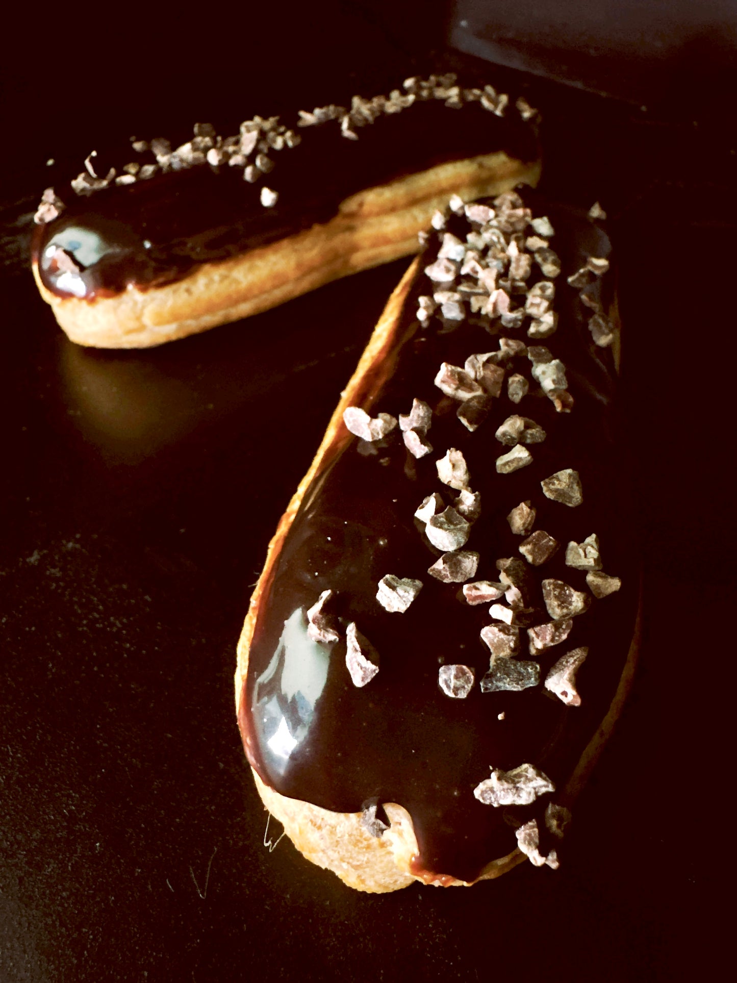 Éclair au chocolat